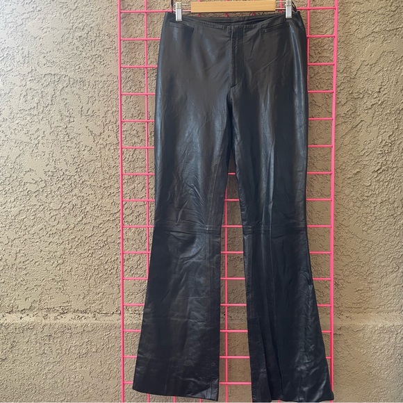 Gucci black Gucci leather pants with cute small pockets in front - Picture 4 of 16